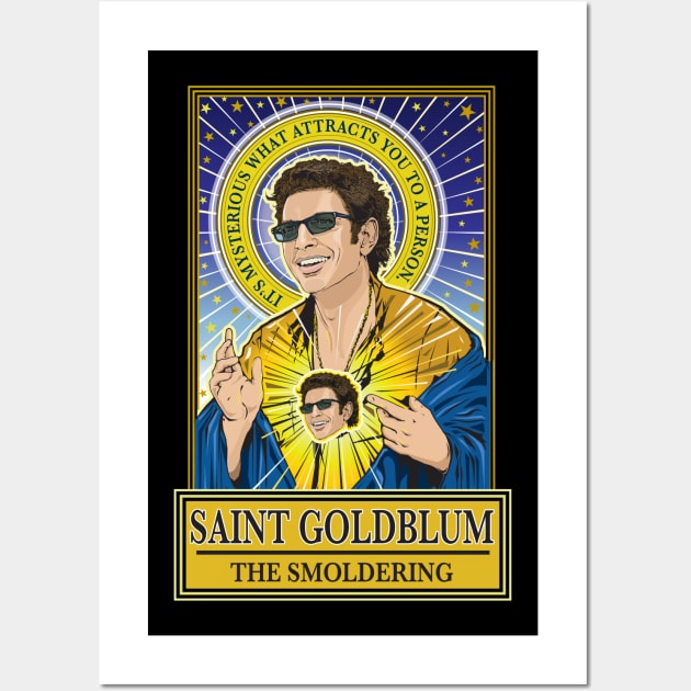 Saint Goldblum Wall Art by Pop Art Saints